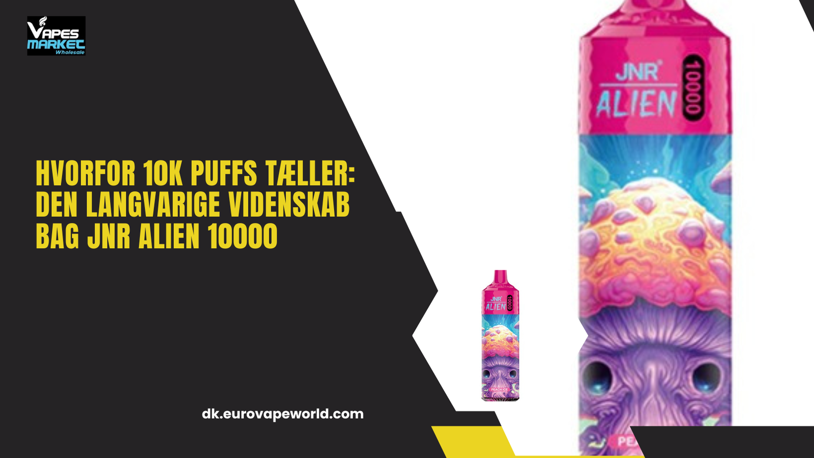 You are currently viewing Hvorfor 10K Puffs Tæller: Den Langvarige Videnskab Bag JNR Alien 10000