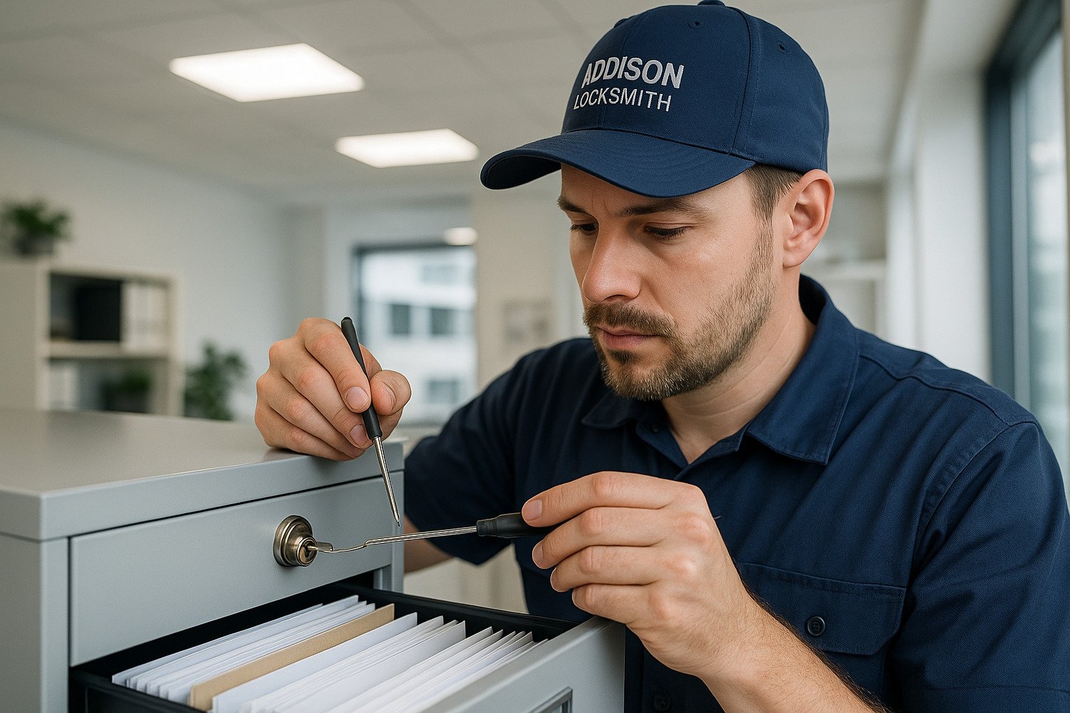 Read more about the article Who Can Help with Fast File Cabinet Lock Replacement in Addison?