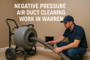 Read more about the article How Does Negative Pressure Air Duct Cleaning Work in Warren