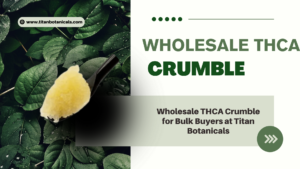 Read more about the article Wholesale THCA Crumble for Bulk Buyers at Titan Botanicals