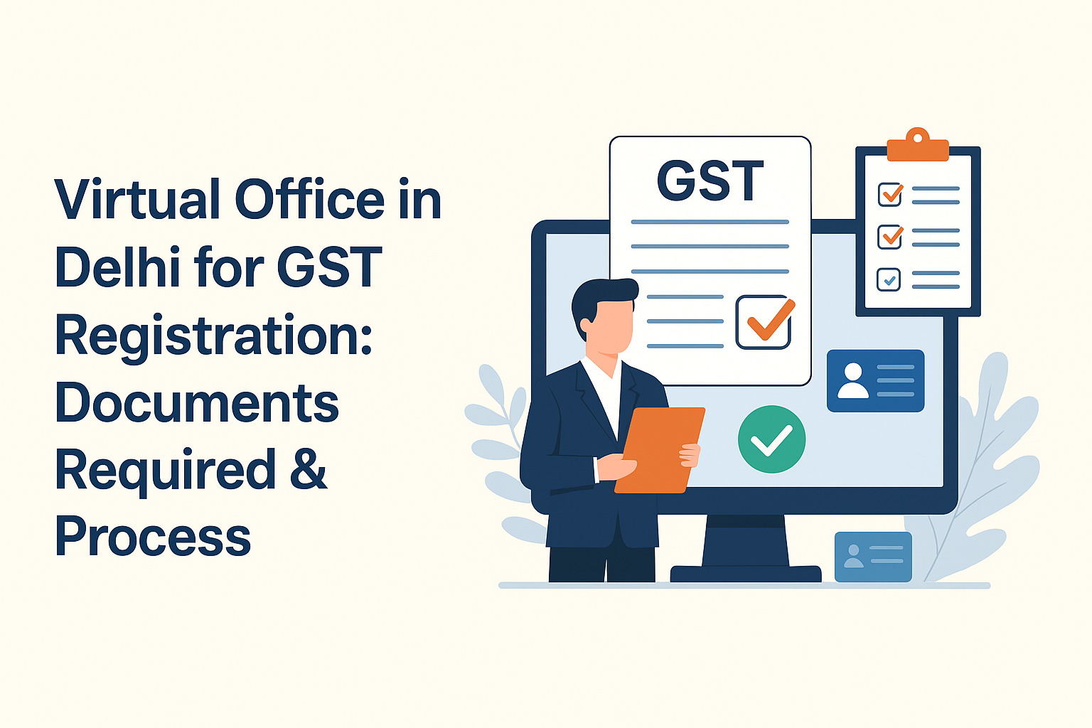 You are currently viewing Virtual Office in Delhi for GST Registration: Documents Required & Process