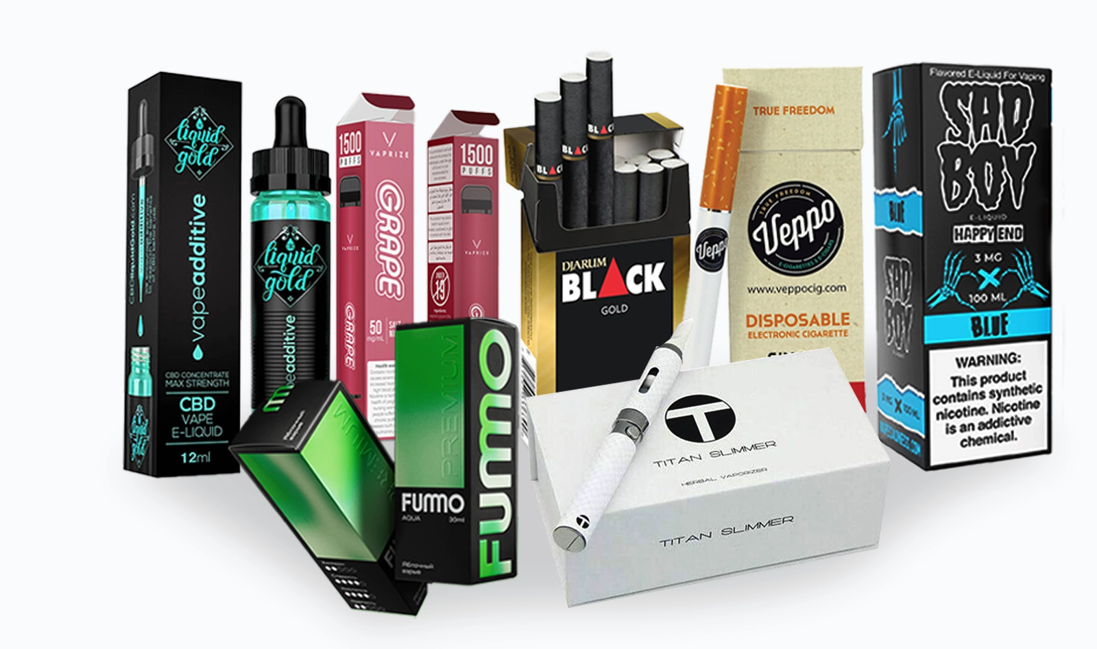 You are currently viewing 7 Unique designs of Vape Packaging and their Impacts