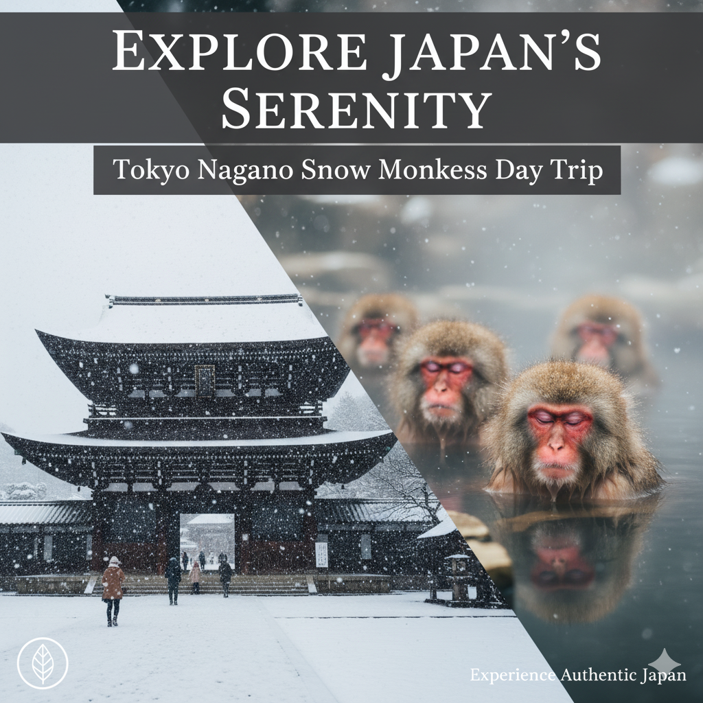 You are currently viewing Explore Japan’s Serenity on a Tokyo Nagano Snow Monkeys Day Trip