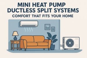Read more about the article Mini Heat Pump Ductless Split Systems Comfort That Fits Your Home