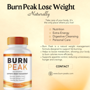 Read more about the article Burn Peak | Official Website USA | Support Weight Management