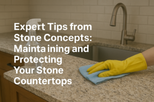 Read more about the article Expert Tips from Stone Concepts: Maintaining and Protecting Your Stone Countertops