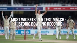 Read more about the article Most Wickets in a Test Match – Records, Legends & Historic Feats