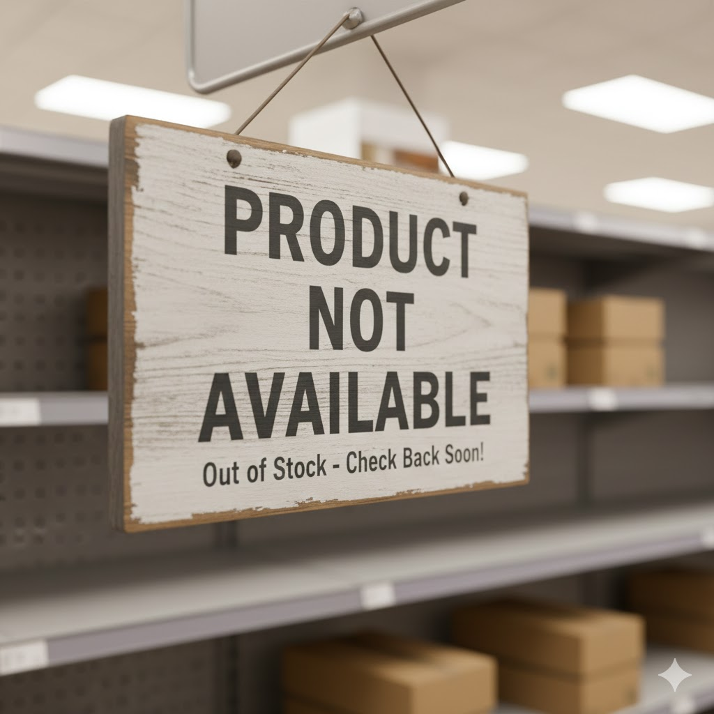 product not available