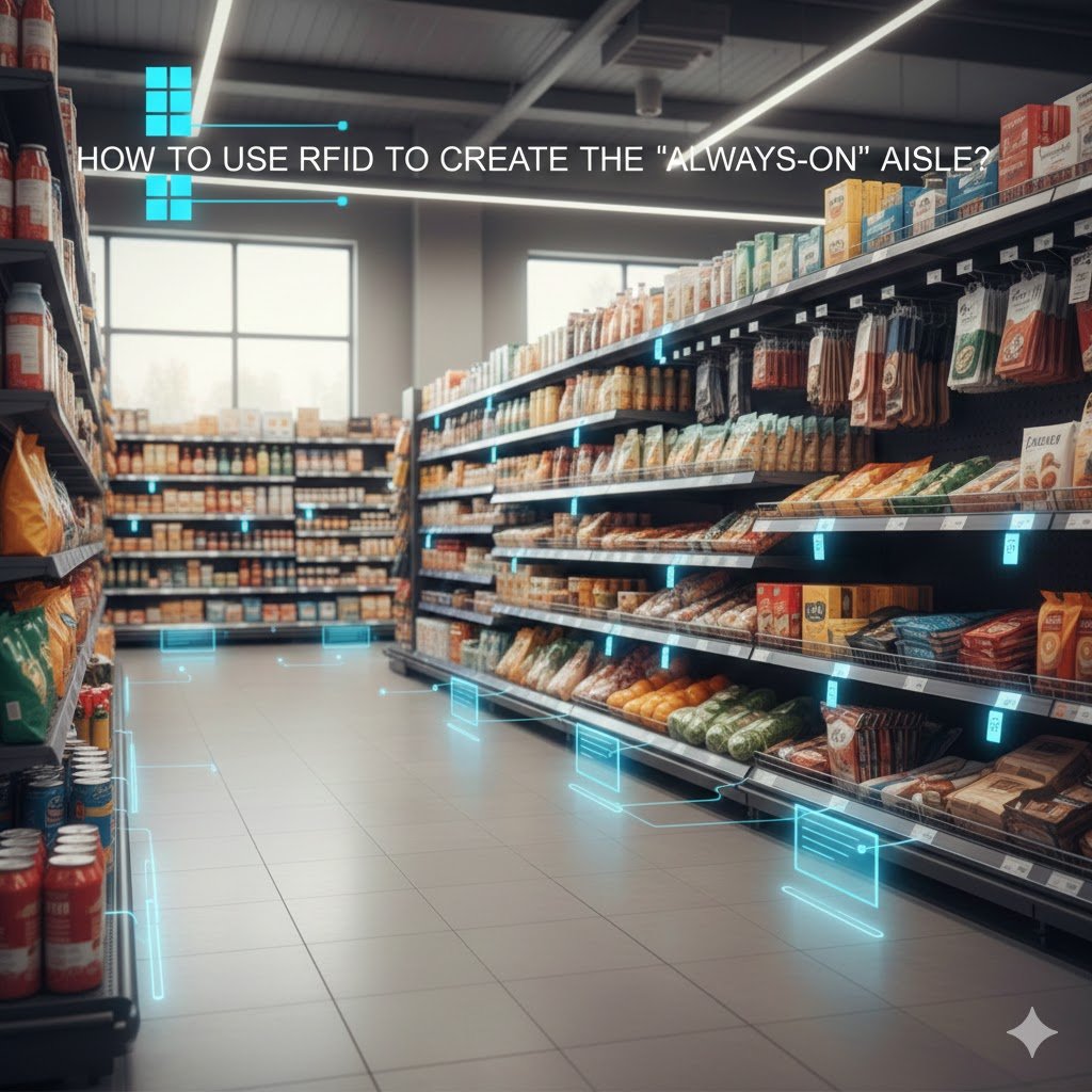 Read more about the article How to Use RFID to Create the ‘Always-on’ Aisle?
