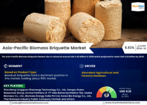 Read more about the article Asia-Pacific Biomass Briquette Market Future Business Opportunities 2026-2032 | MarkNtel