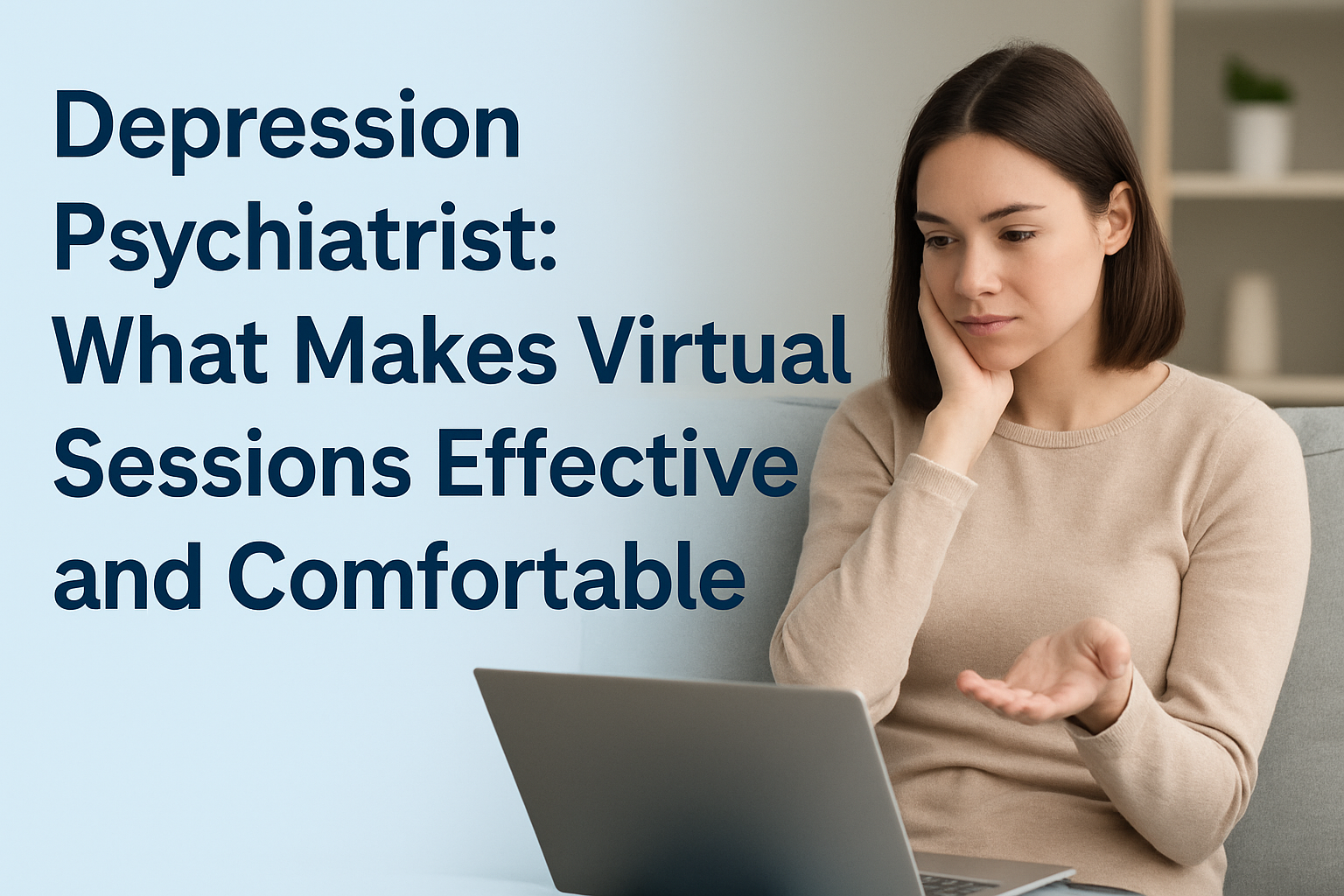 You are currently viewing Depression Psychiatrist: What Makes Virtual Sessions Effective and Comfortable
