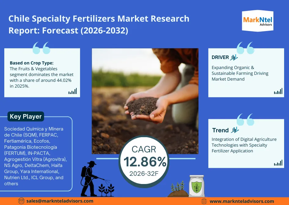 Read more about the article Chile Specialty Fertilizers Market Share, Size and Key Trends Forecast to 2032