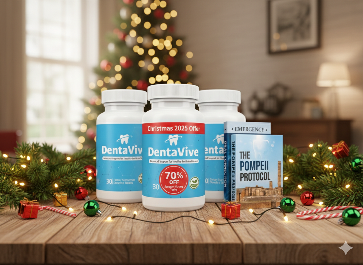 Read more about the article Christmas 2025 Offer on DentaVive – Support Strong Teeth at 70% OFF