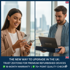 Read more about the article The New Way to Upgrade in the UK: Trust Zextons for Premium Refurbished Devices 