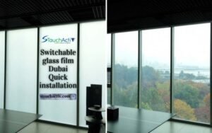Read more about the article Switchable glass film dubai Quick installation