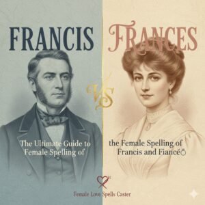 Read more about the article Female Spelling of Francis Meaning & Origins | Female Love Spell Caster