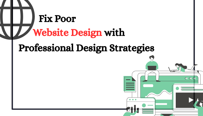 You are currently viewing Fix Poor Website Design with Professional Design Strategies