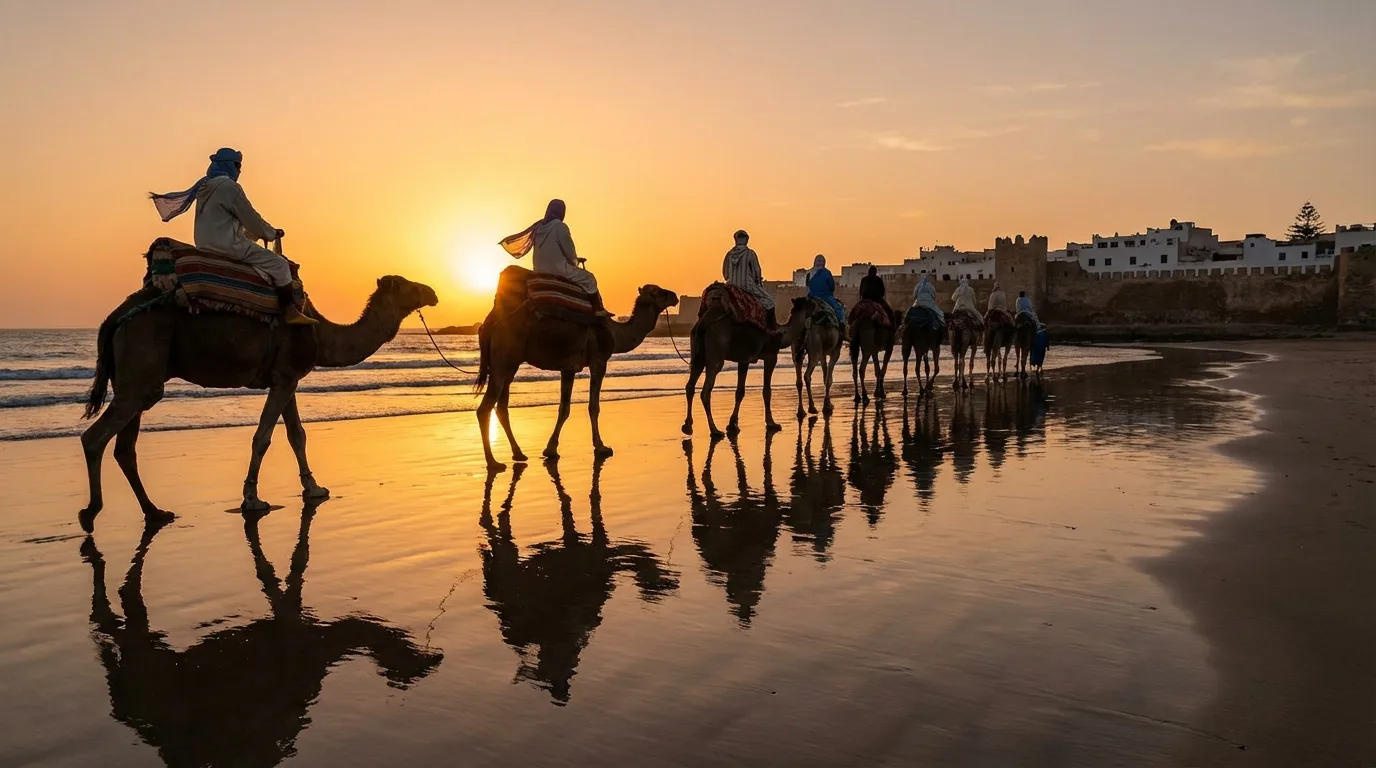 You are currently viewing Sunset Tour in Essaouira: Where Ocean, Desert, and Light Meet