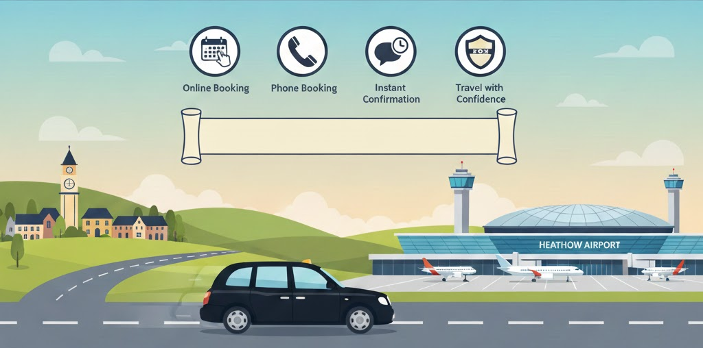 You are currently viewing How to Book Heathrow Airport to High Wycombe Taxi?