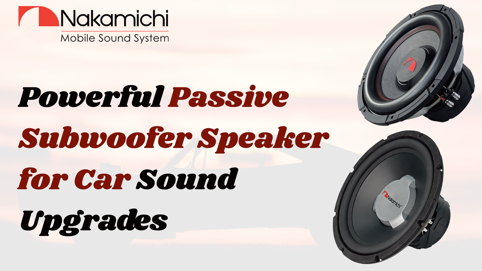 You are currently viewing Powerful Passive Subwoofer Speaker for Car Sound Upgrades