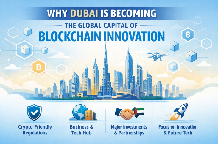 Read more about the article Why Dubai Is Becoming the Global Capital of Blockchain Innovation