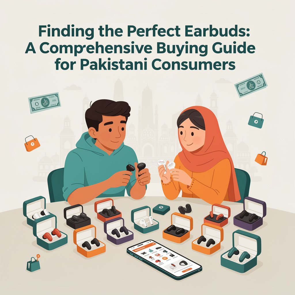 Read more about the article Finding the Perfect Earbuds: A Comprehensive Buying Guide for Pakistani Consumers