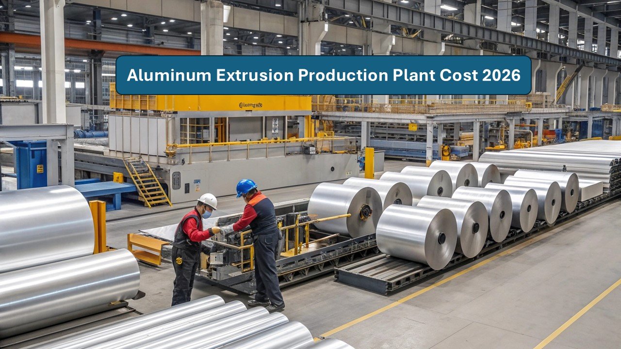 You are currently viewing Aluminum Extrusion Production Plant Cost 2026: Detailed Project Report and Investment Outlook