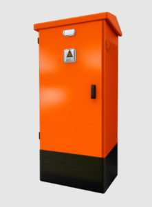 Read more about the article Back to Back Floor Standing Outdoor Kiosk for Smart Advertising