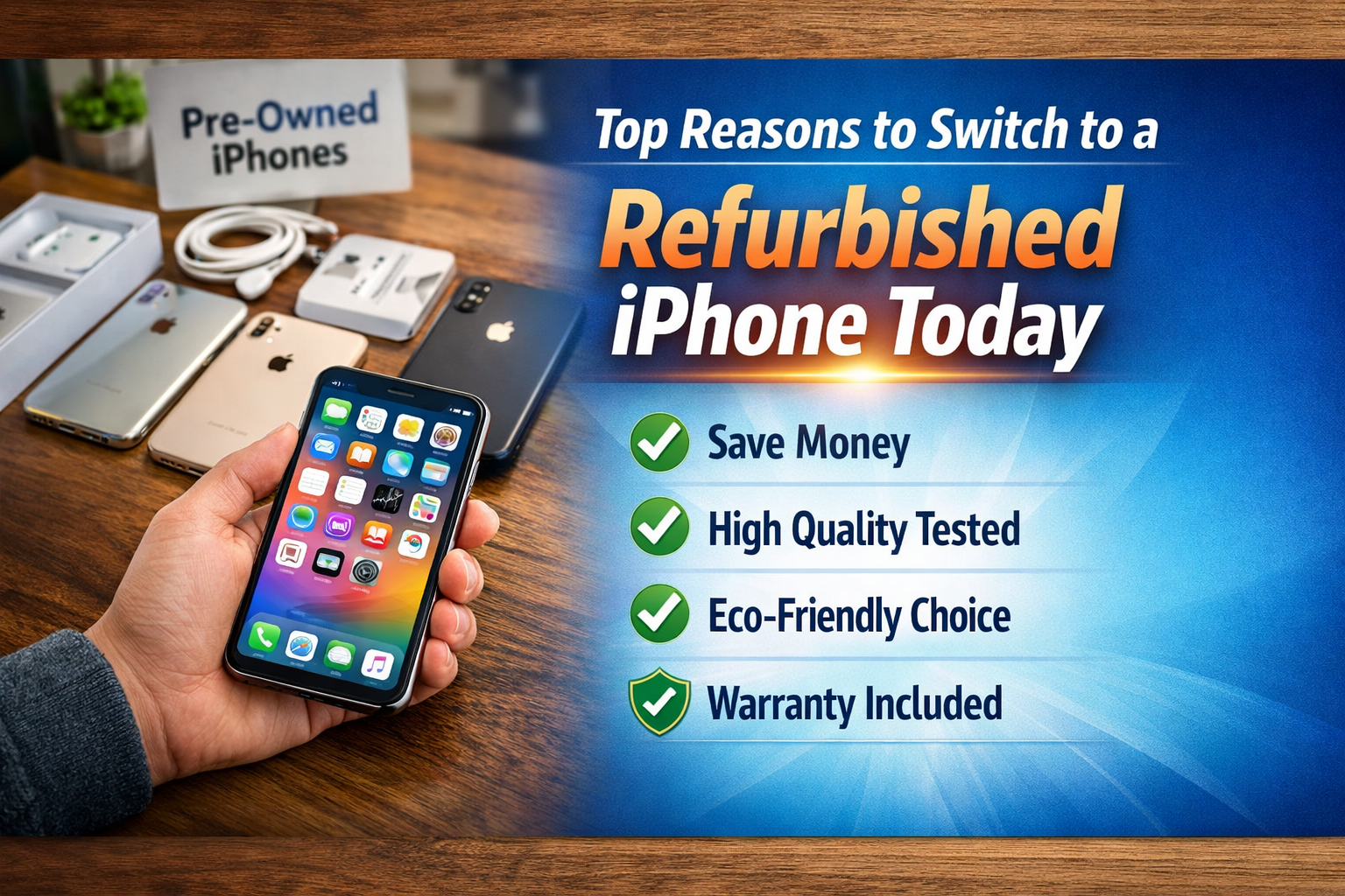 You are currently viewing Top Reasons to Switch to a Refurbished iPhone Today