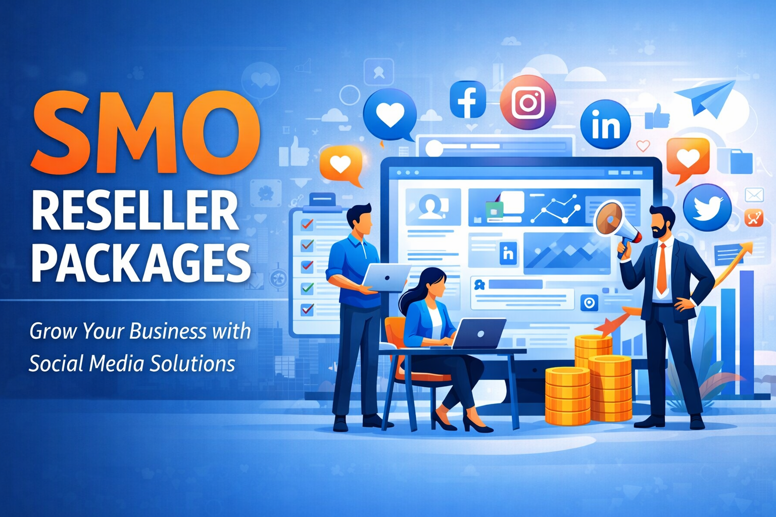Read more about the article SMO Reseller Packages: A Smart Way to Grow Your Agency