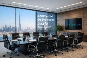 Read more about the article Commercial UV Protection Glass for Boardrooms UAE