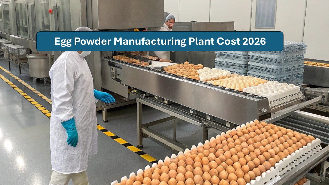 You are currently viewing Egg Powder Manufacturing Plant Cost 2026: Business Plan Report and Machinery Requirement