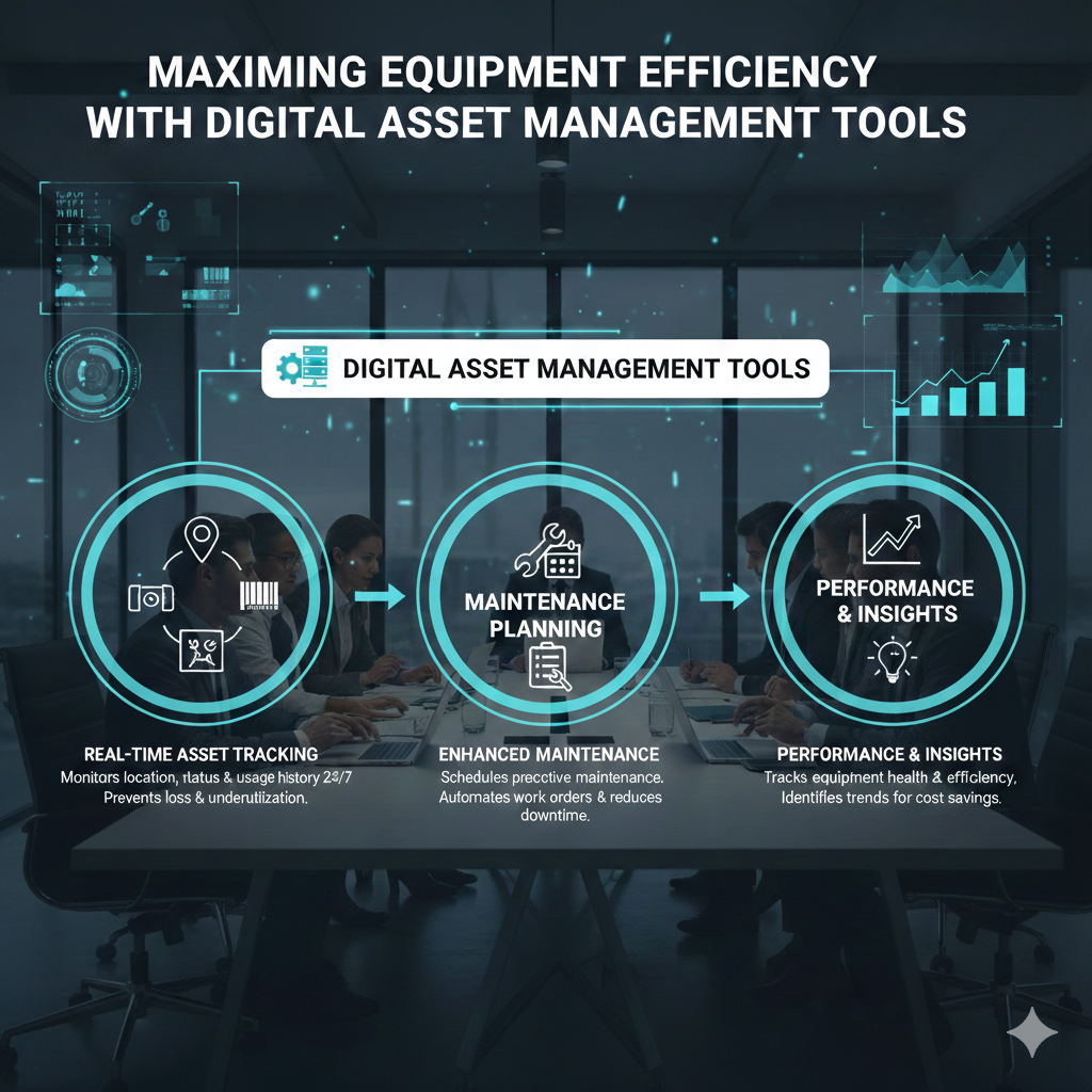 You are currently viewing Maximizing Equipment Efficiency with Digital Asset Management Tools