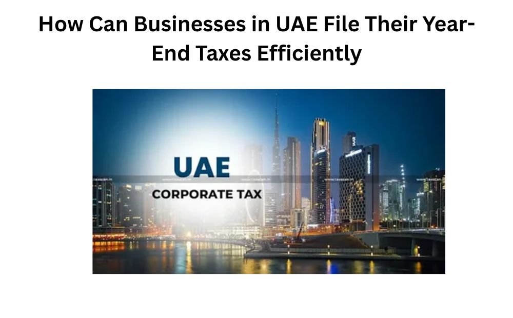 You are currently viewing How Can Businesses in UAE File Their Year-End Taxes Efficiently