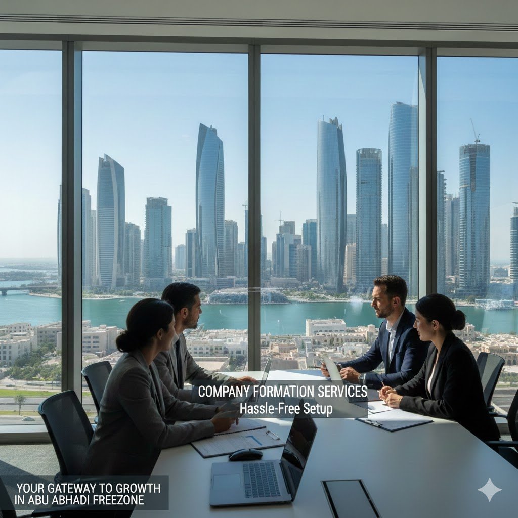 You are currently viewing Company Formation Services in Abu Dhabi Freezone: Your Gateway to Business Success