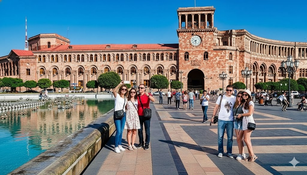 armina tourist enjoy