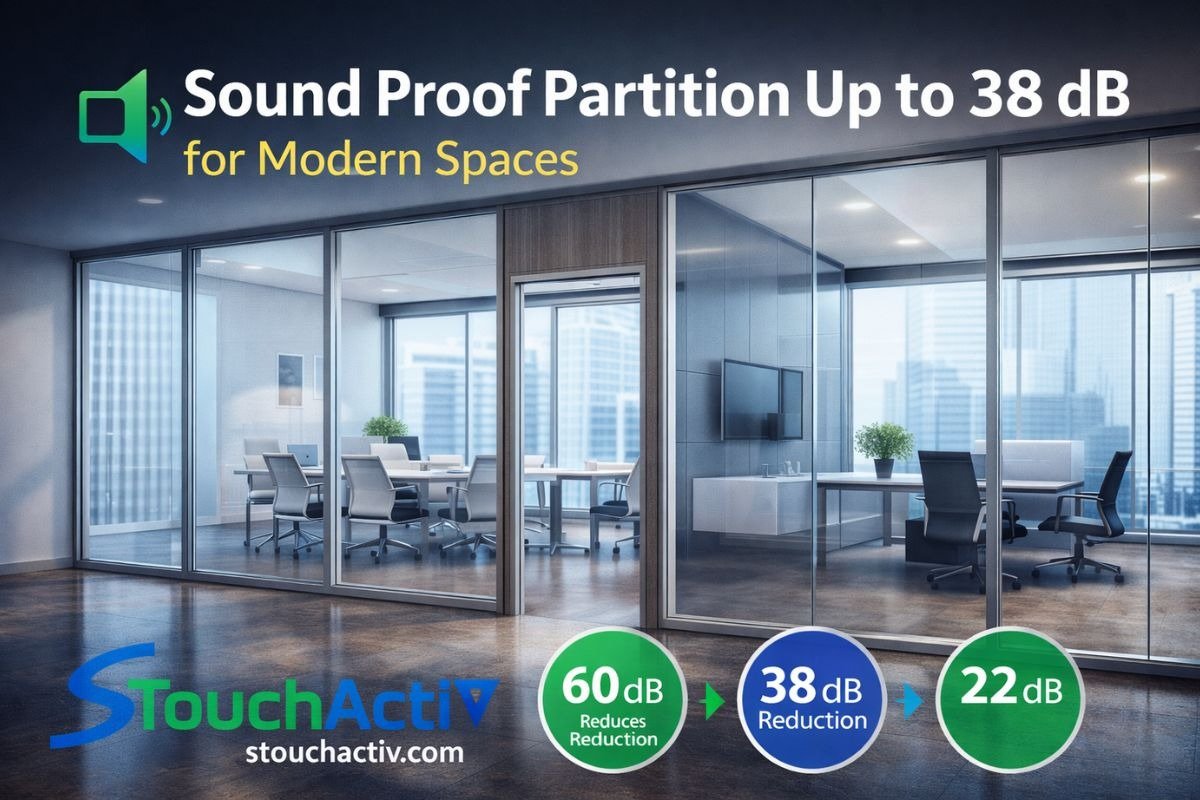 You are currently viewing Sound Proof Partition Up to 38 dB for Modern Spaces