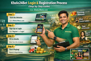 Read more about the article Khelo24 Bet Login & Registration Process (Step-by-Step Guide)