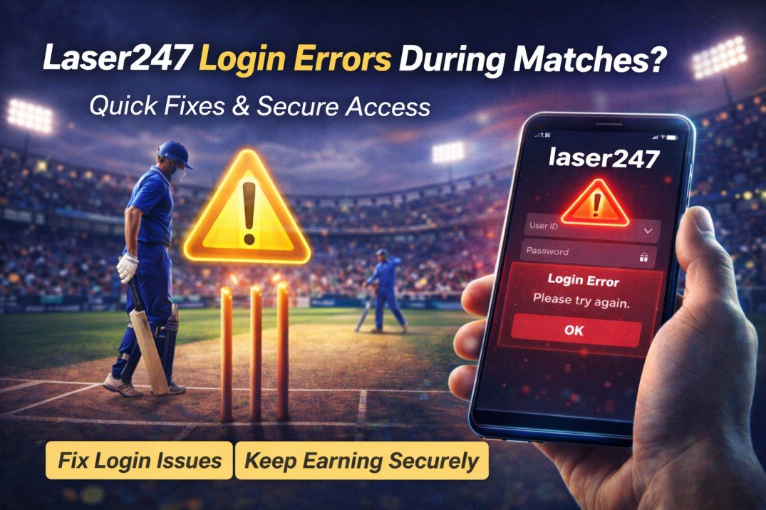 You are currently viewing Laser247 Login Errors During Matches? Fix & Keep Earning