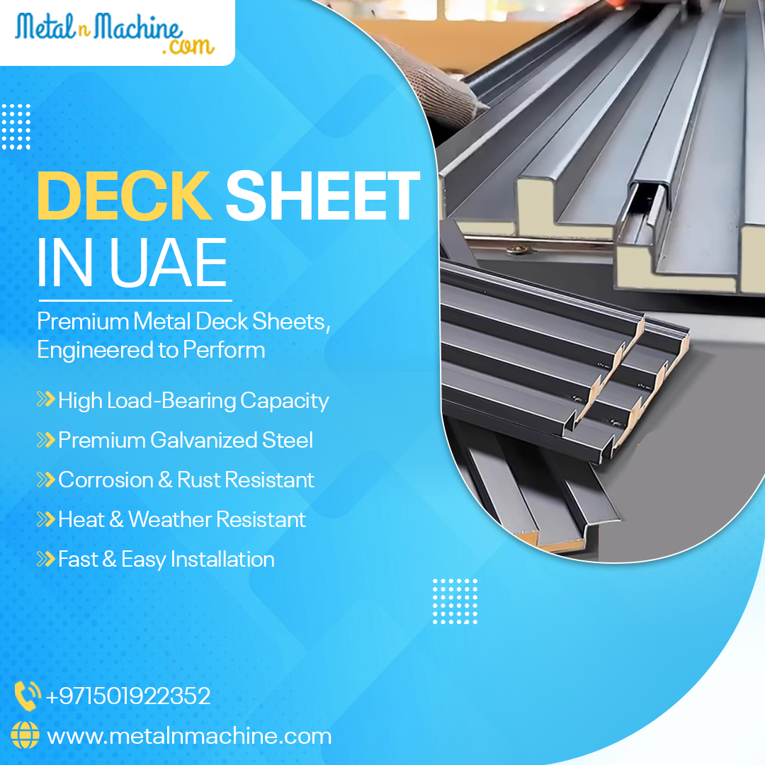 You are currently viewing How Deck Sheet in UAE Enhances Structural Stability and Safety
