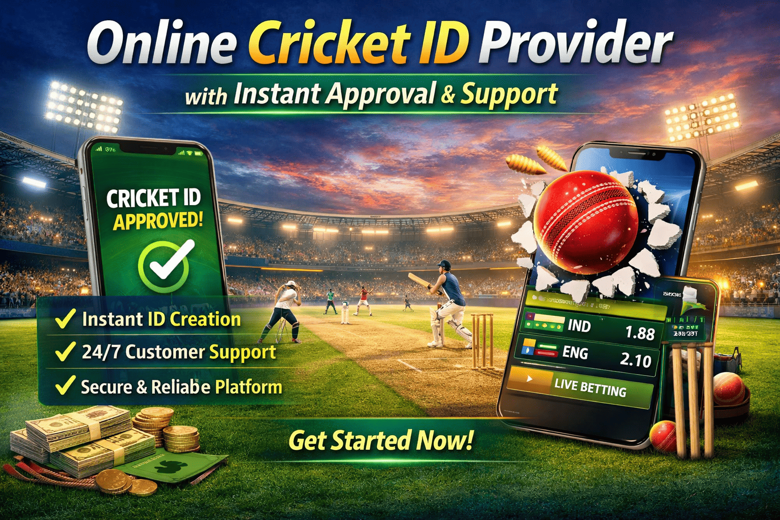 You are currently viewing Best Online Cricket ID Provider with Instant Approval & 24/7 Support