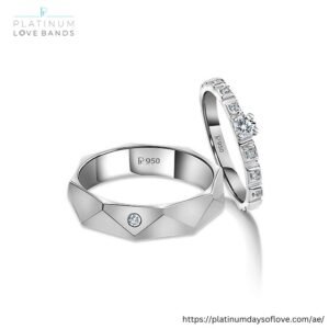 Read more about the article Luxury Platinum Couple Rings for Engagement Love