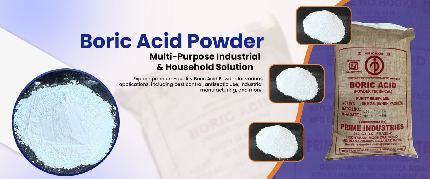 You are currently viewing How Boric Acid Powder Manufacturers Support Multiple Industrial Applications