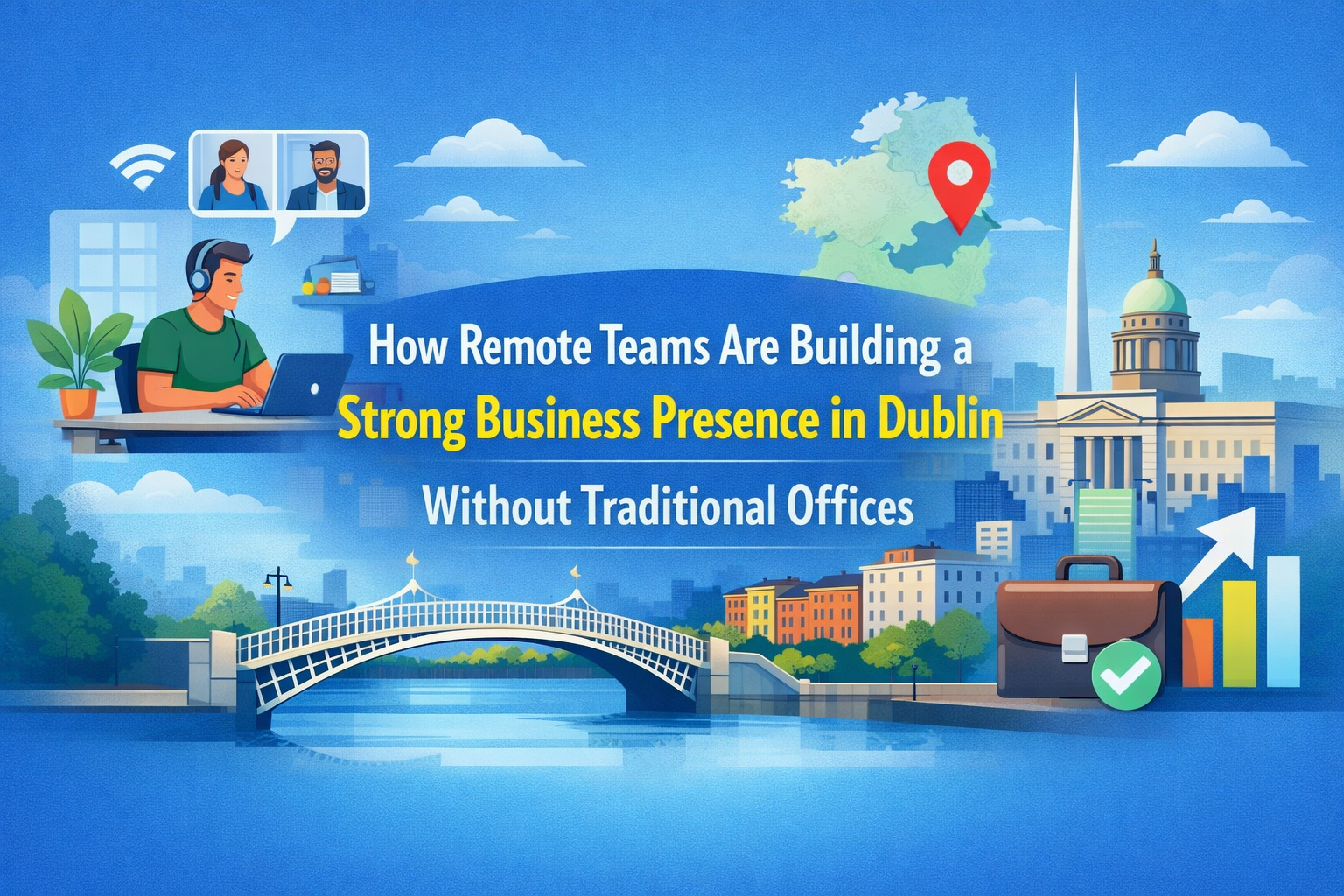 You are currently viewing How Remote Teams Are Building a Strong Business Presence in Dublin Without Traditional Offices