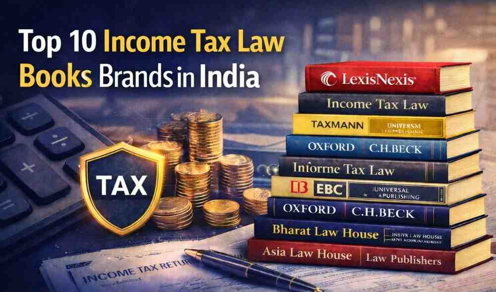 Read more about the article Top 10 Income Tax Law Books Brands in India