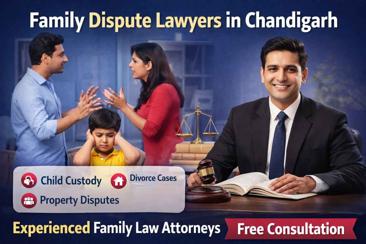 You are currently viewing Why Family Dispute Lawyers in Chandigarh are Important for Families?