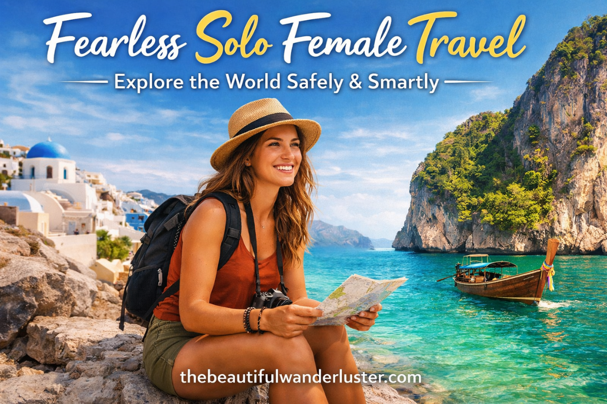You are currently viewing Fearless Solo Female Travel: Explore the World Safely & Smartly