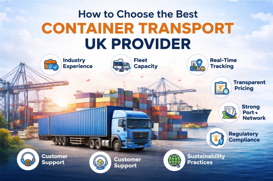You are currently viewing How to Choose the Best Container Transport UK Provider