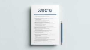 Read more about the article Litigation Preparation Checklist: What Lawyers Should Do Before Trial