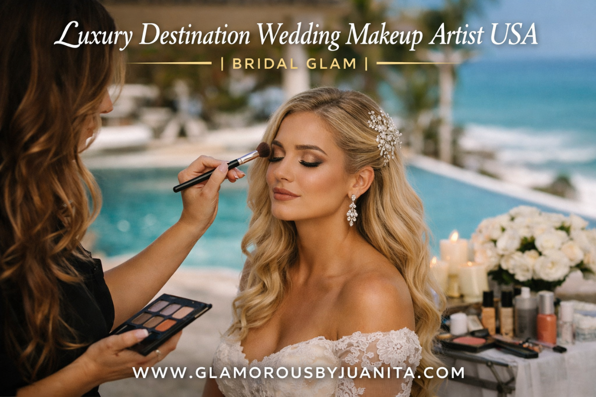 You are currently viewing Luxury Destination Wedding Makeup Artist USA | Bridal Glam
